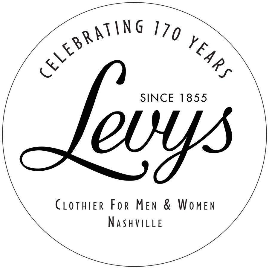 Levys Logo - Celebrating 170 Years Celebrating 170 Years - Levy's Clothier for Men & Women - Nashville - Since 1855